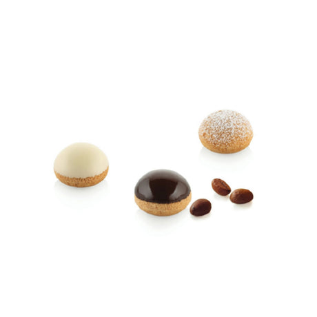 JB Prince MA454 - Silikomart Bigne Perfetto 14 Silicone Mold, 6.88" X 11.75" Overall