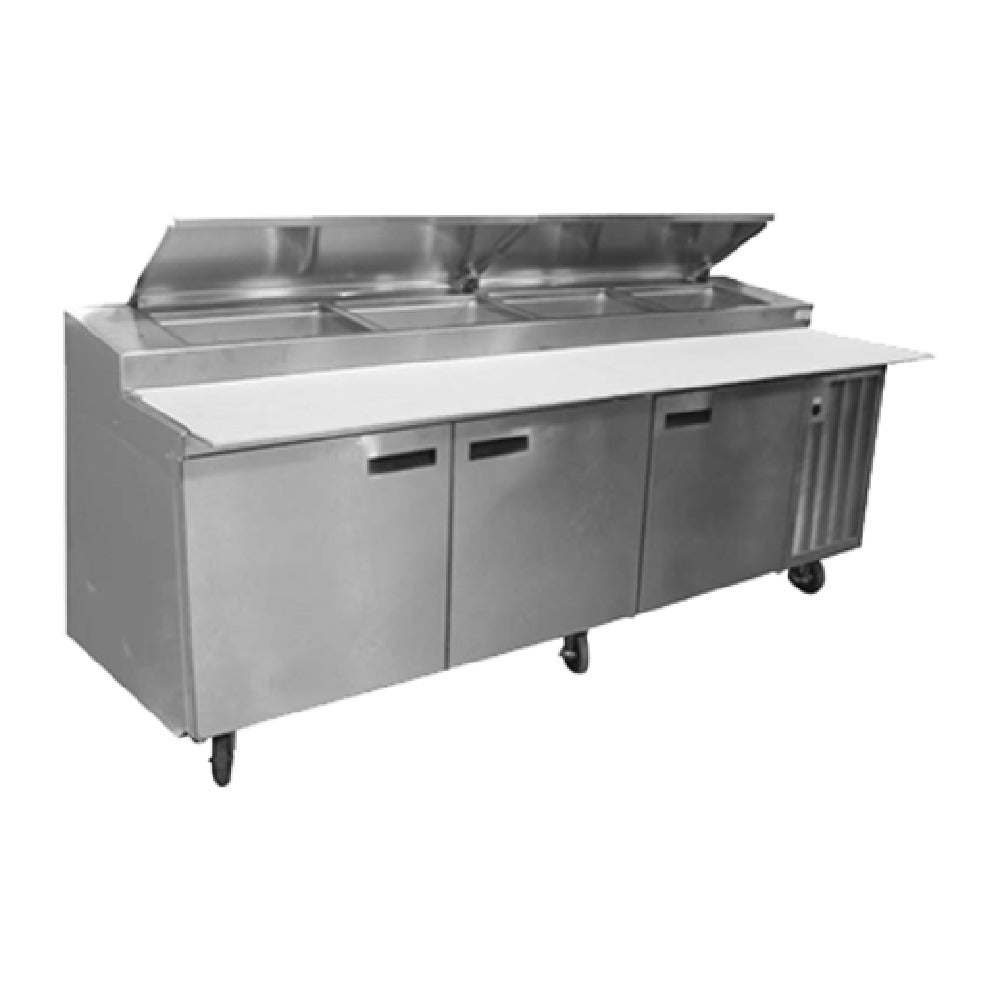 Delfield 18648PTLP LiquiTec®Refrigerated Prep Table Single-section 48" W