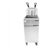 Atosa ATFS-50-NG CookRite Fryer Natural Gas Floor Model