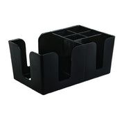 Hubert 56151 - Hubert® Bar Caddy, 9-1/2"L X 5-7/8"W X 4-1/4"H, (6) Compartment