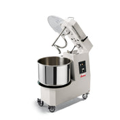 Sirman 40875866T HERCULES 50 TA TIMER 2V Spiral Dough Mixer 55 Qt. Removable Stainless Steel Bowl