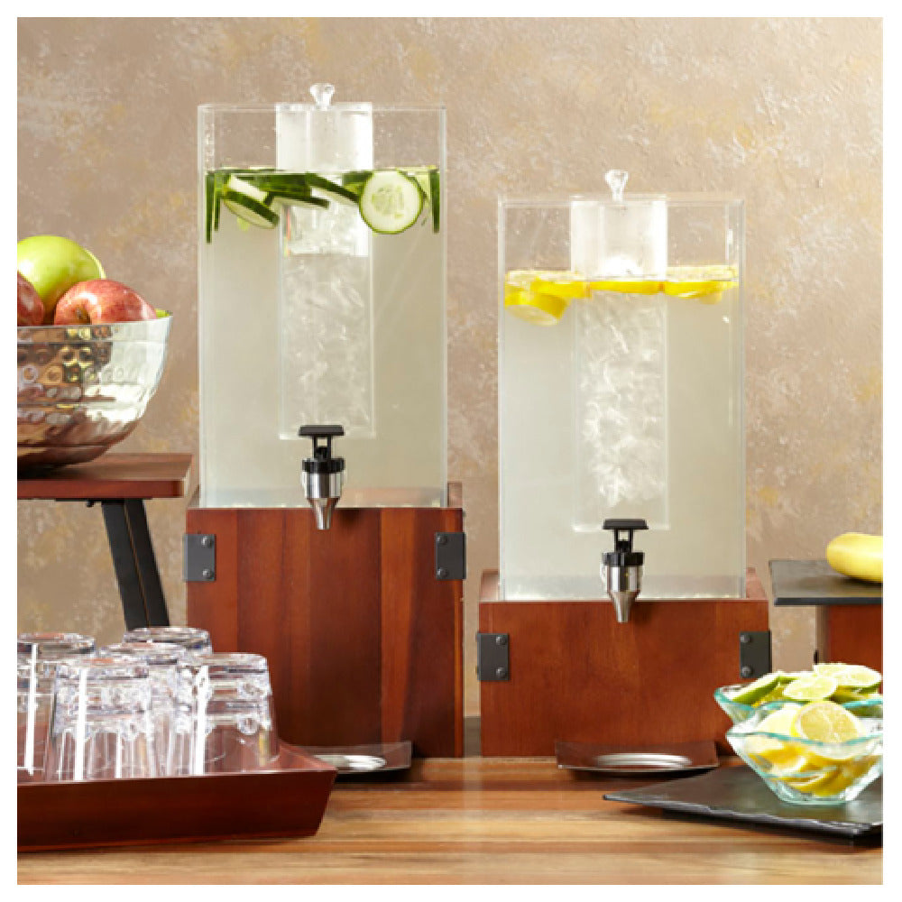 GET Enterprises DISP-3-CL Urban Renewal™ Beverage Dispenser 3 Gal. 8" X 8" X 14-1/2"