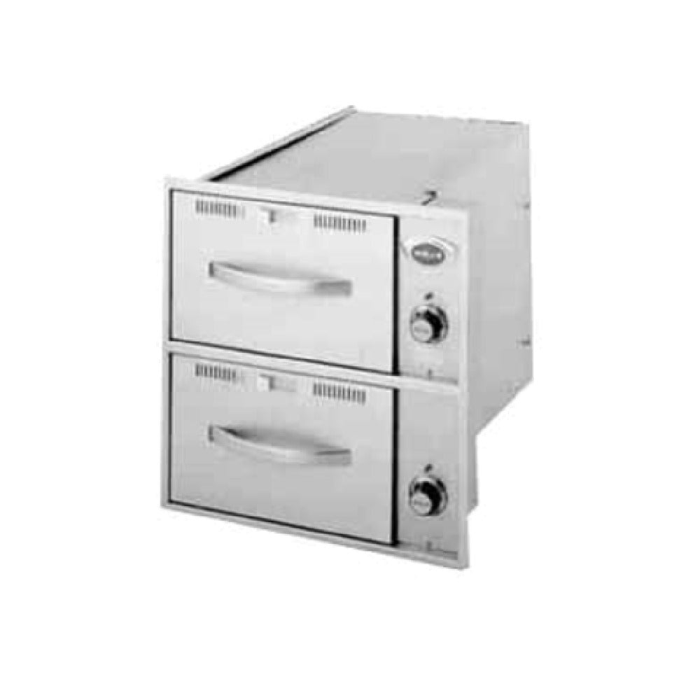 Wells RWN-26_120/60/1 Food Warming Drawer Unit Built-in Two Drawers