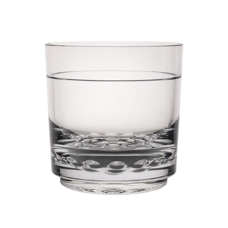 Steelite 7030DR003 Rock Bar Glass 10 Oz. (H 3-3/8" M 3-3/8" T 3-3/8" B 2-5/8") Polycrystal®