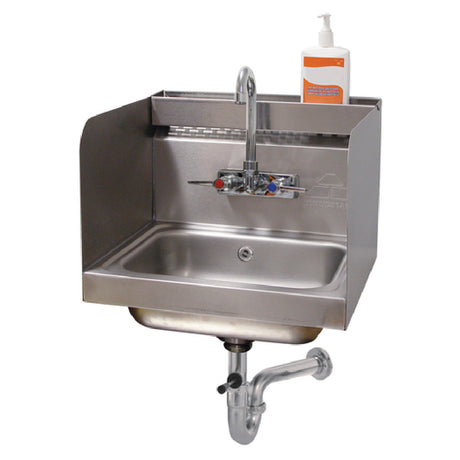 Advance Tabco 7-PS-76 Hand Sink Wall Mounted 14" Wide X 10" Front-to-back X 5" Deep Bowl