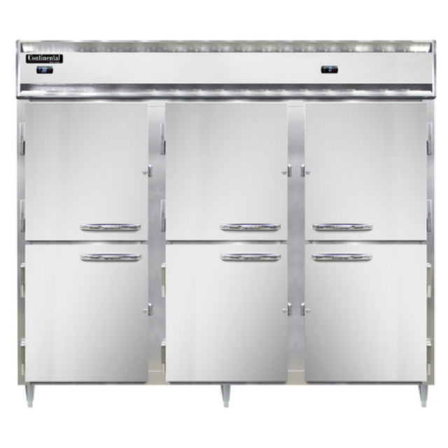 Continental Refrigerator D3RFFENSAHD Designer Line Refrigerator/Freezer Reach-in