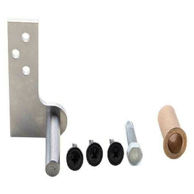 Franklin Machine Products 148-1263 Door Hinge 2-1/2"L X 1"W X 1-3/16"H Top Left Includes Brass Bushing