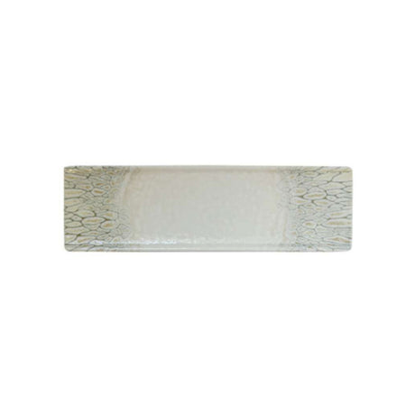 Cardinal FP893 - Dudson, Papillon Beige Rectangle Tray (L:11.25'' X W:3.5''), ['Vitrified Ceramic']
