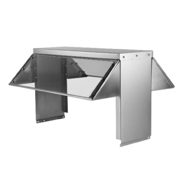 Klinger's Trading KBS3 Buffet Guard For 3-pan Units 47-1/2" W