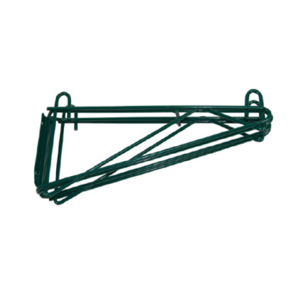 Klinger's Trading SD18-GREEN Double Wall Bracket For 18"D Shelf Green Epoxy Finish (sold Each)