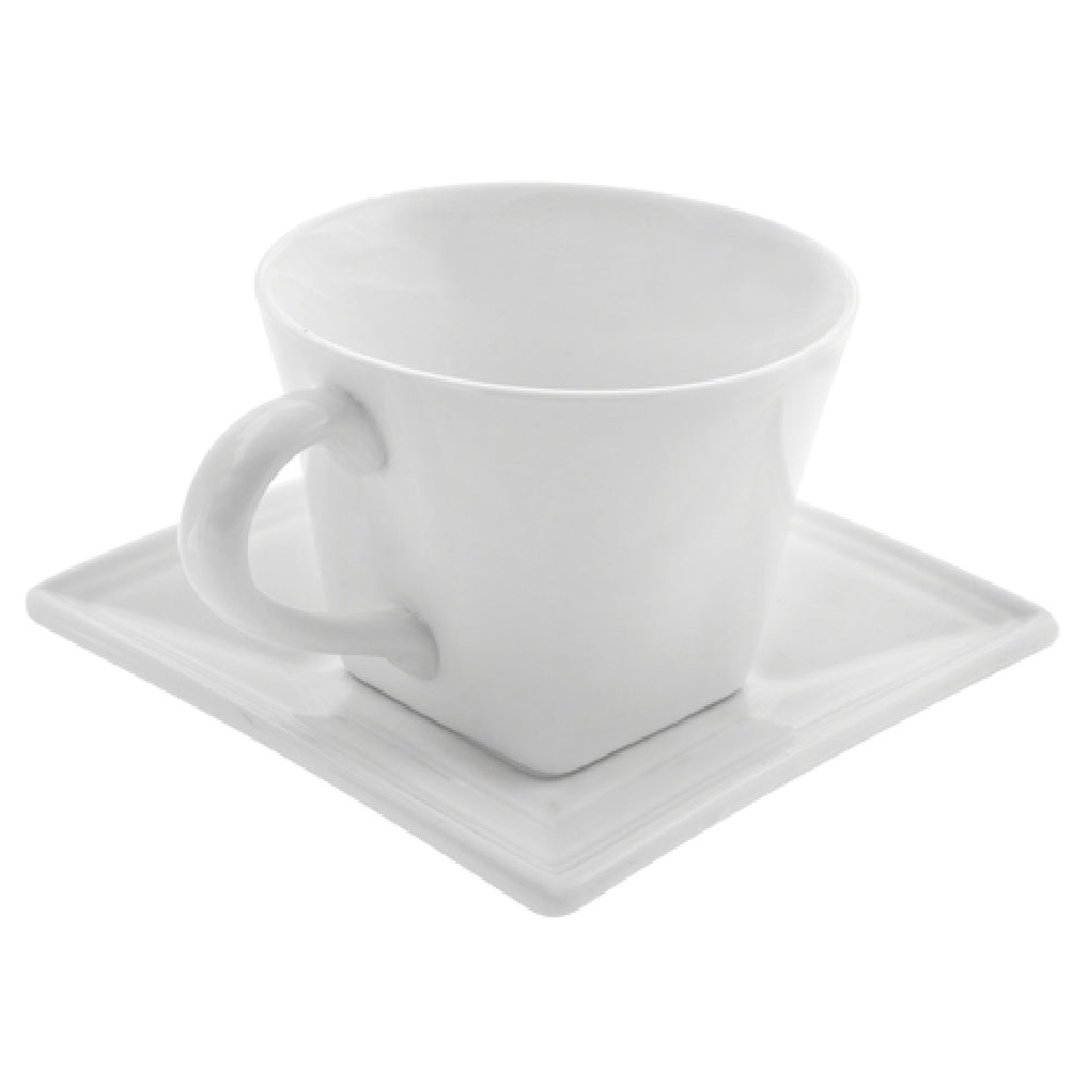 10 Strawberry St WTR-FLRSQCUP - Cup & Saucer Set, 8 Oz., Flared
