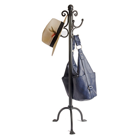 Orion Trading & Design I2233-B Handbag Stand / Coat Rack 8" Dia. Base Spread X 40" Tall