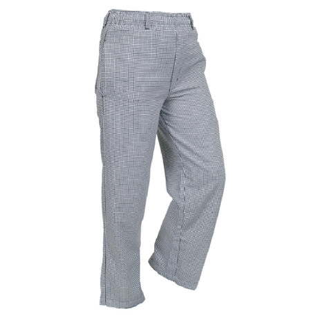 Mercer Culinary M61050HTM Genesis Unisex Chef Pants Elastic Waist Belt Loops