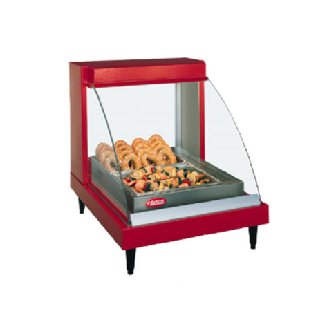 Hatco GRCDH-1P_120/60/1 Glo-Ray® Designer Heated Display Case With Humidity Curved Glass