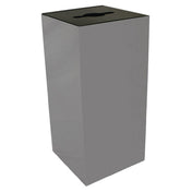Hubert 47655 - Recycling Squared™ Container, 32 Gallon, 15" X 15" X 32"H