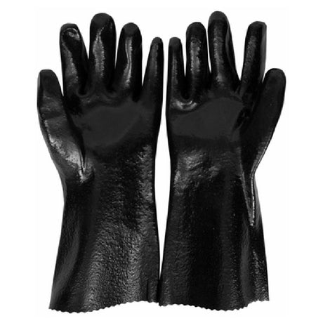 John Ritzenthaler Company CLGLR24BK-1 Ritz® Chef's Line® Cleaning Glove Forearm Length 14"