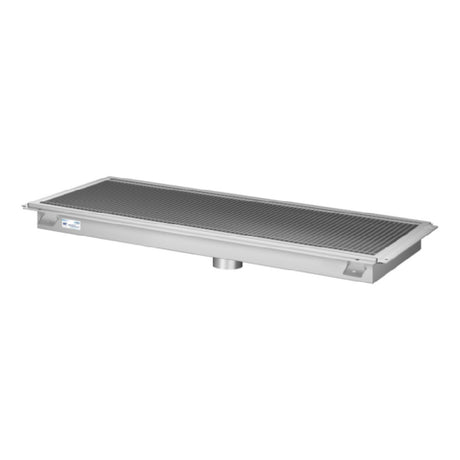Koolmore KM-FTG-1824 KoolMore Commercial Floor Trough Drain 24"W X 18"D 4"dia. Drain Connections