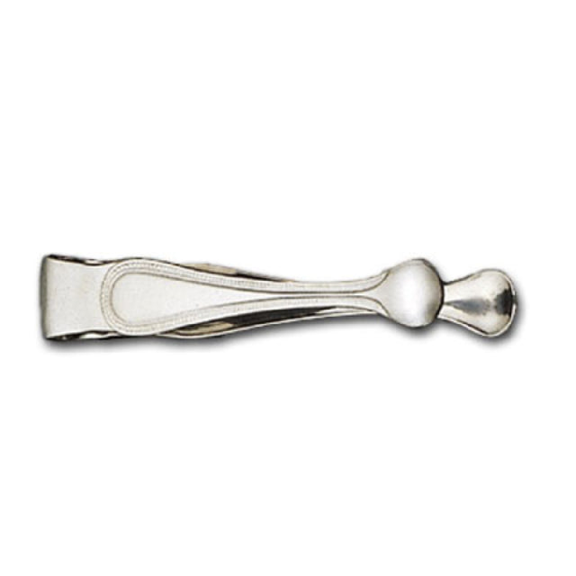 1880 Hospitality T012MTSF Oneida® Sugar Tongs 4-3/4" Curved Border Along Handle