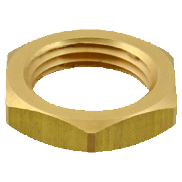 Franklin Machine Products 117-1023 Lock Nut 1/2" NPS X 2"L Brass