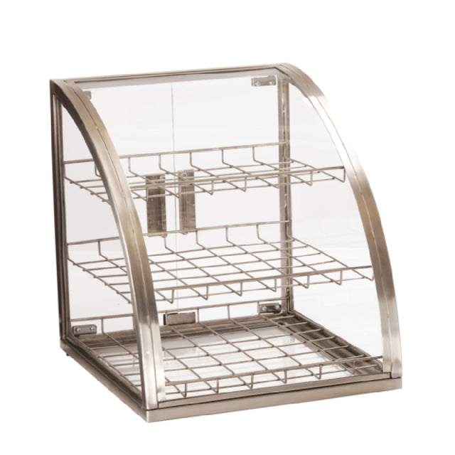 Cal Mil P255-55 Display Case 17"W X 17"D X 18"H (3) Tray Positions