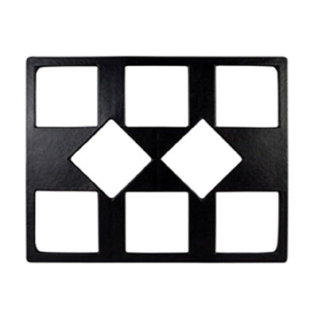 GET Enterprises T0B9CB Bugambilia® Double Tile 21-11/16" X 26-1/2" Cast Aluminum With Resin Coating