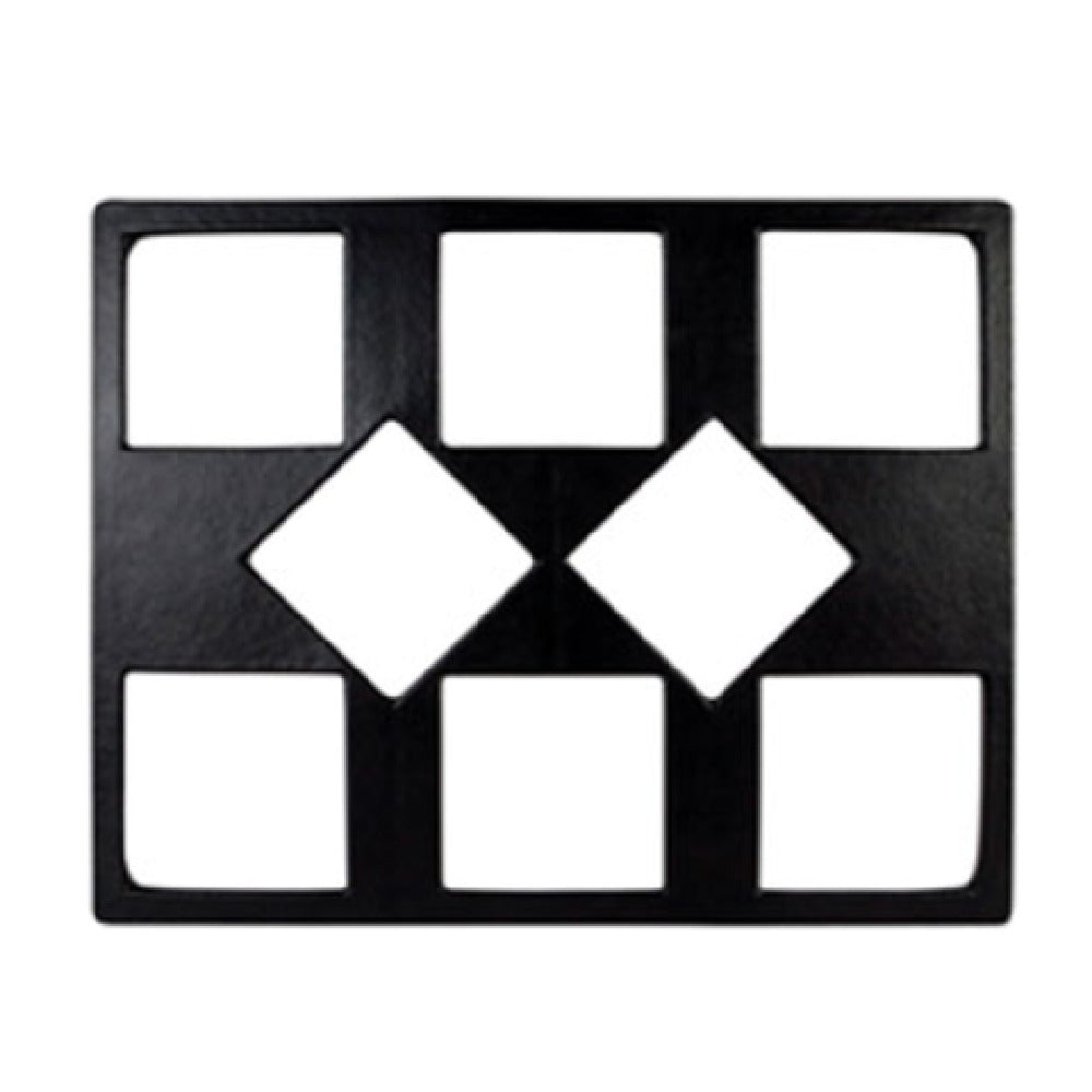 GET Enterprises T0B9T Bugambilia® Double Tile 21-11/16" X 26-1/2" Cast Aluminum With Resin Coating