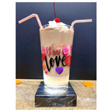 Buccaneer Container Corp 5139-VALENTINE (Buccaneer) Valentines Day: Mixing Glass 16 Oz. Stackable