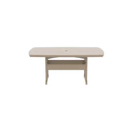 Plantation Prestige Commercial Furniture 3214472-01 UPGRD Durawood Dining Table 44" X 72" Rectangular