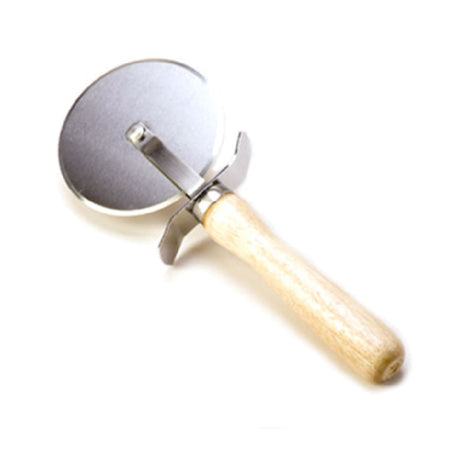 Stanton Trading 938 - Pastry/Pizza Cutter, 4" Wheel With Guard, Stainless Steel Blade With Hardwood Handle