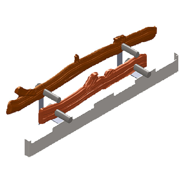 Beech Ovens BCHLS Decorative Log Set (cast Iron Log Set For All RND And REC Ovens That Have A Display Burner)