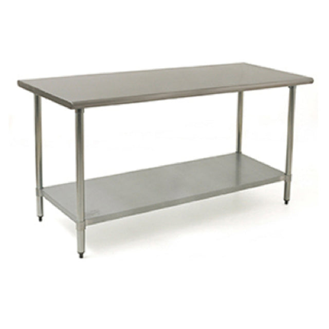 Eagle BPT-2496SB BlendPort® Budget Series Work Table 96"W X 24"D 430 Stainless Steel Top