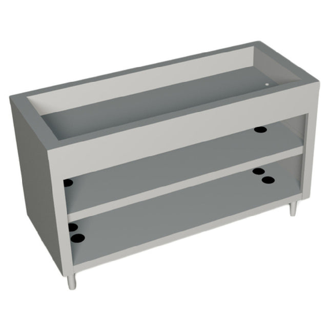 Duke 314-25PG_217152 AeroServ™ Ice Pan Unit 60"W X 24-1/2"D X 36"H 20ga Stainless Steel Top