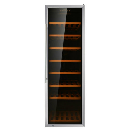 Omcan 45259 (WC-CN-0192-S) Wine Cooler (192) Bottle Capacity Single Zone