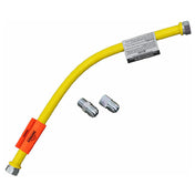 Dormont 1675NPFS24 Coated Gas Connector 3/4" Mpt X 24"