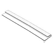 Hubert 58925 - HoldzFast Sign Holder, 3" X 3/4", Adhesive Backing