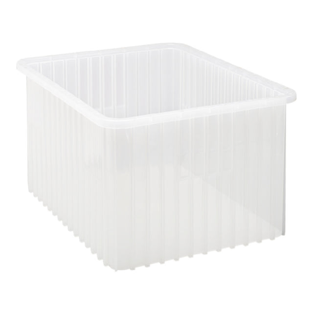 Quantum DG93120CL Dividable Grid Container 22-1/2"L X 17-1/2"W X 12"H Clear