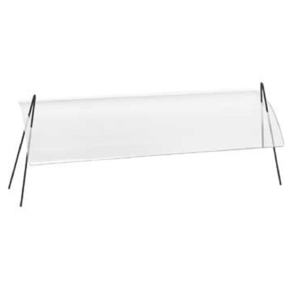 Cal Mil 1458-30 Sneezeguard 30"W X 17-1/4"D X 19"H Rectangular