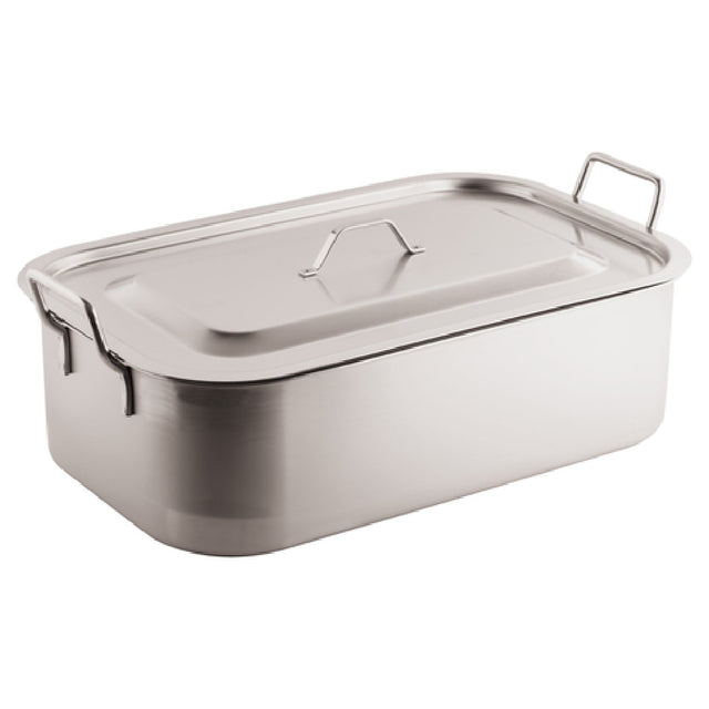 Paderno 11965-50 Roasting Pan 11-7/8"W X 19-5/8"L X 6"H With Cover