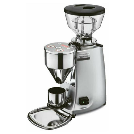 F&O MINI FILTER - Mazzer Mini Filter Coffee Grinder, 0.7 Lb Hopper Capacity, 64mm Flat Grinding Burrs