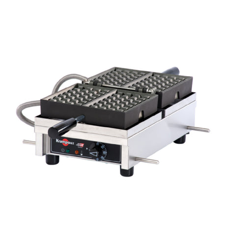 Eurodib WECDHAAS Krampouz Waffle Maker Single 4x7 Liege