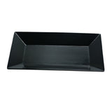 Yanco RM-216BK Rome Plate 16"L X 9-1/2"W Rectangular