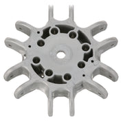 Tuuci K100501-6-SIL-1M Top Hub Silver Polymer 6 Positions Manual Lift