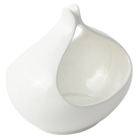 Bon Chef 9910PWHT - Gravy Boat, Sandstone, Pearl White