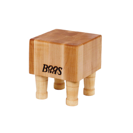 John Boos MCB1 Gift Collection Mini-Block 6"W X 6"D X 4" Thick End Grain Construction