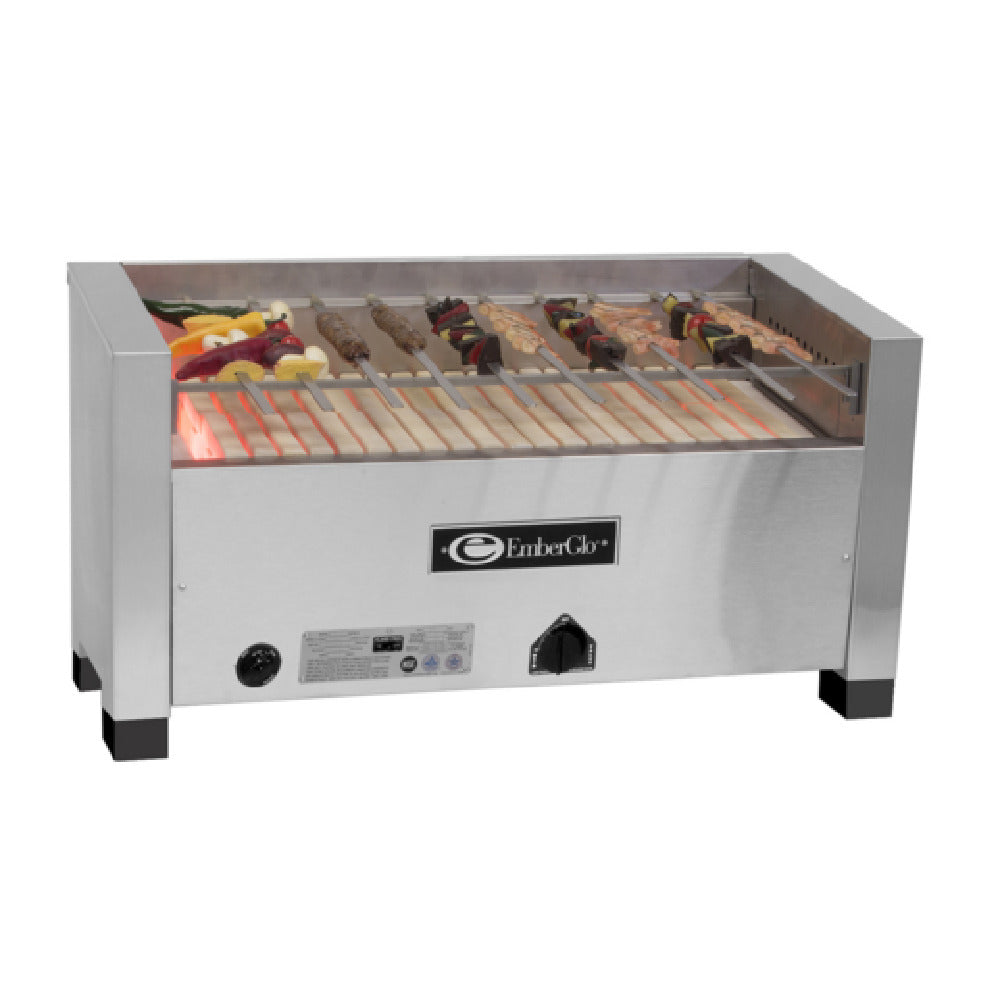 EmberGlo 25WC-KABOB-LP (5110504) Kabob Charbroiler Propane Gas 35-7/8"