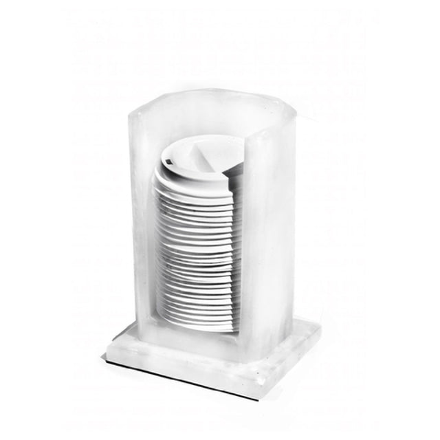 Steelite KMK1008SH Cup/Lid Holder 1-compartment 4-1/2"L X 4-1/2"W X 8"H