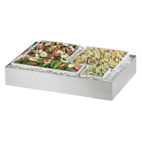 Cal Mil 1399-55 Cater Choice Housing ONLY 16"W X 24"D X 4-1/4"H Rectangular