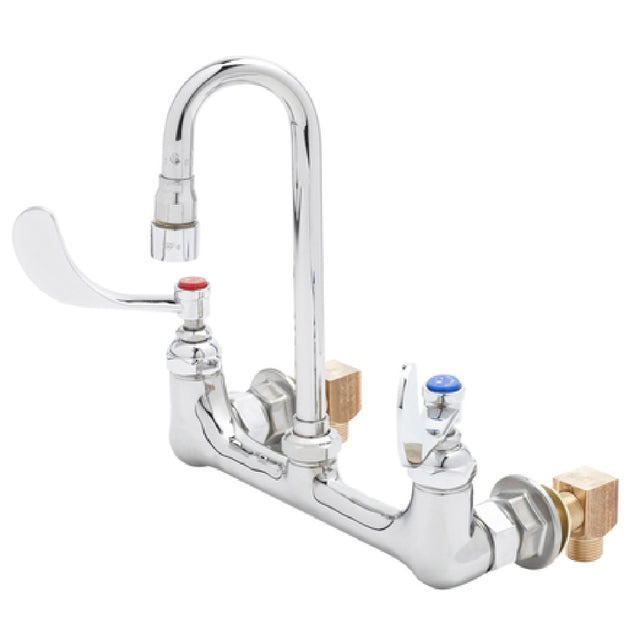 T&S Brass B-0230-132XA-EL Pantry Faucet Double Wall Mount