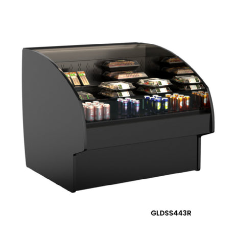 Structural Concepts GLDSS843R - Fusion® Refrigerated Self-Service Case, 99-1/2"W X 46-7/8"D X 43-3/8"H