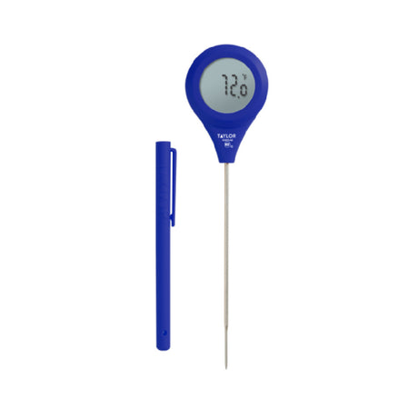 Taylor 5302142BLU Digital Thermometer With Rotating Display Waterproof